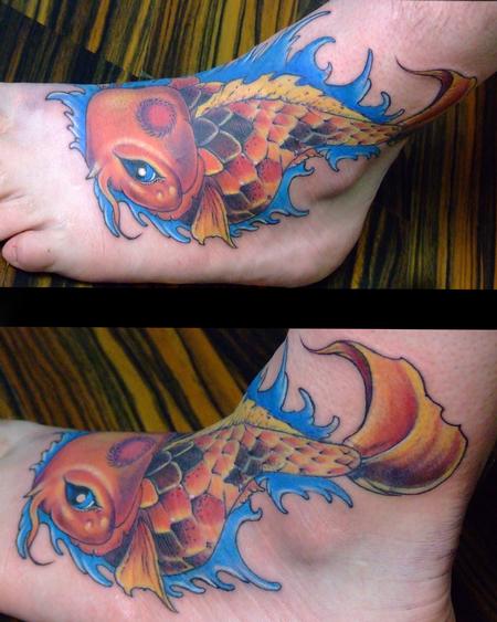 Tattoos - Koi - 77230